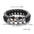 Wholesale black stone frosted stone combination beaded men's bracelet