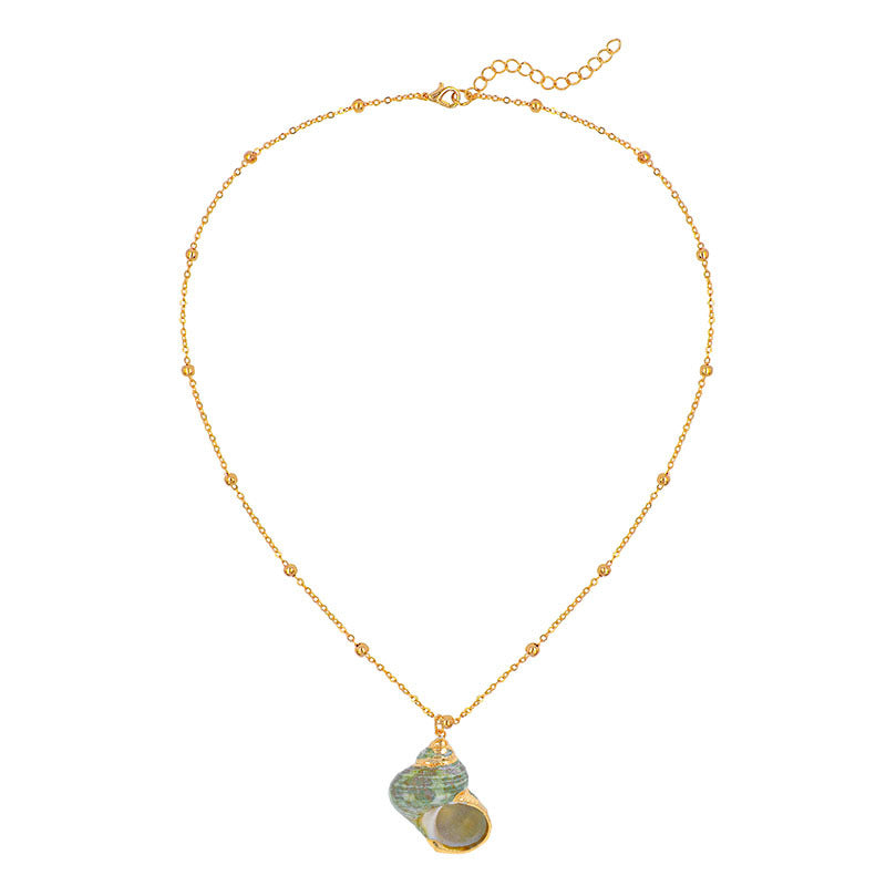 Wholesale Natural Shell Bohemian Conch Shell Necklace