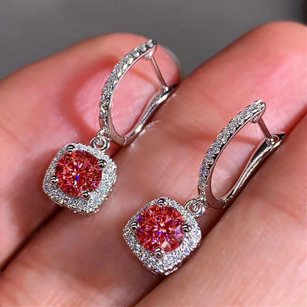 Wholesale Women's Micropaved Zirconia Versatile Earrings ACC-ES-Caos034