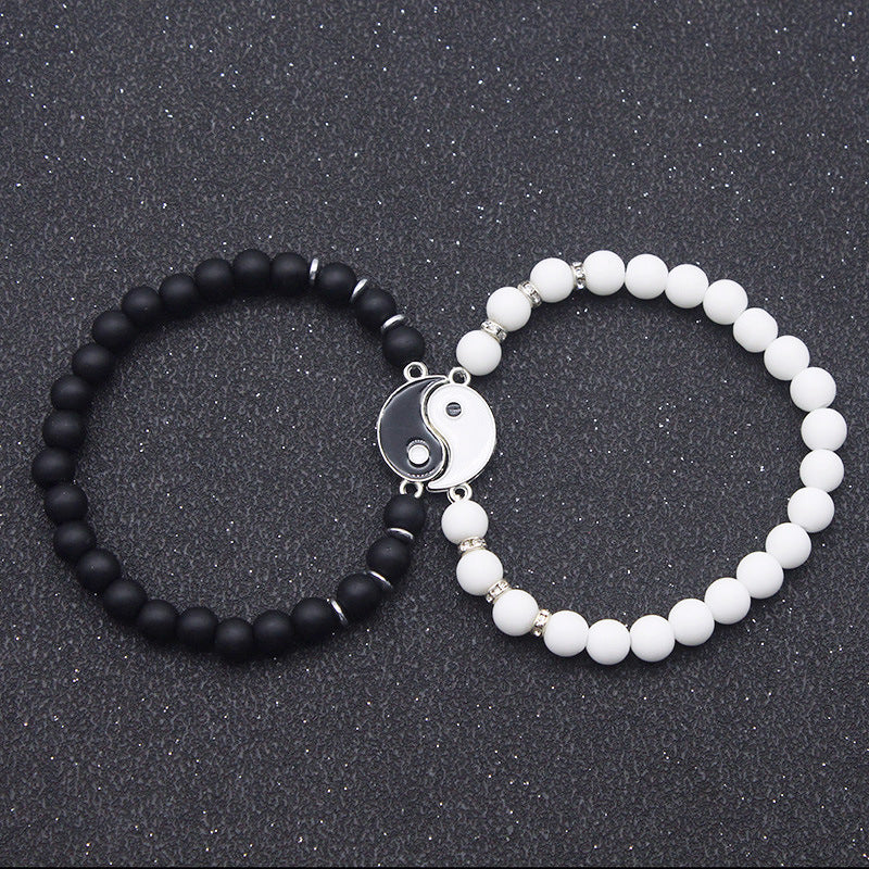 Wholesale Tai Chi Bagua Natural Stone Beads Simple Bracelet ACC-BT-FengLi001
