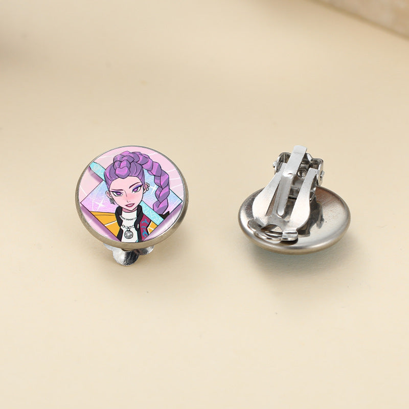 Wholesale  DIY Earrings Painless No-Ear-Piercing Ear Clips kpop