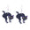 Wholesale Halloween Themed Earrings Funny Ghost Pumpkin Bat  Acrylic Earrings
