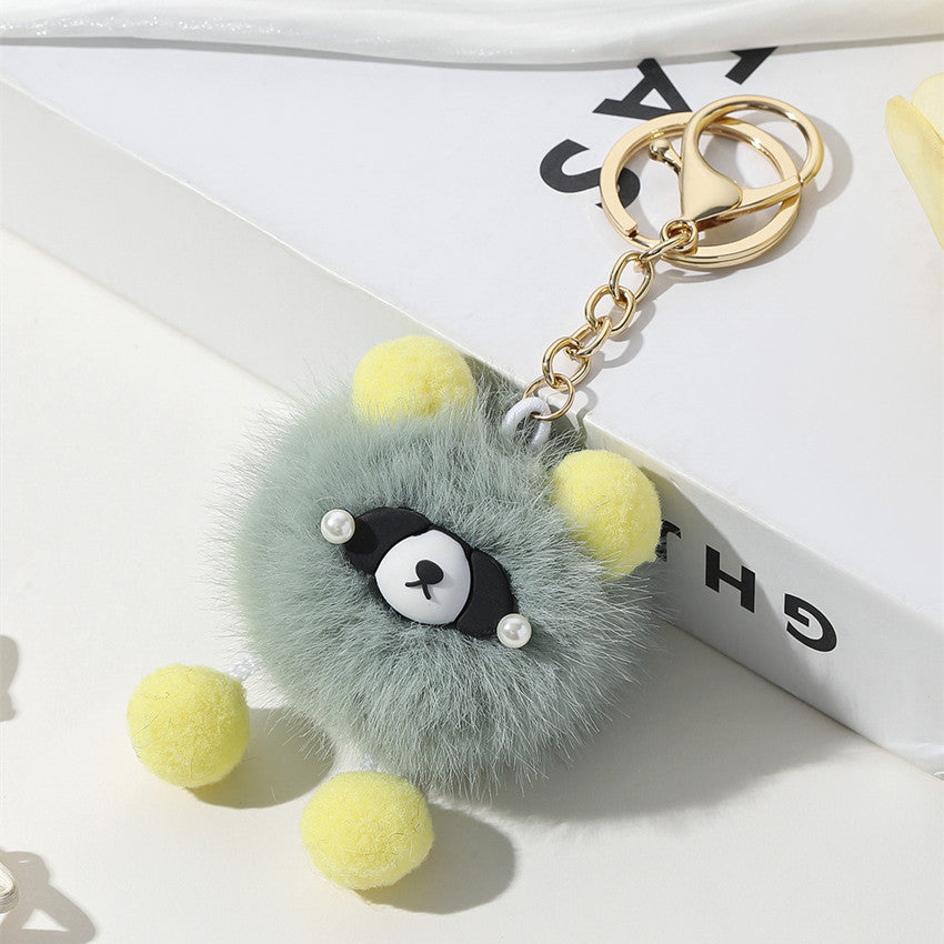 Wholesale Cartoon Cute Plush Bear Keychain Creative Keychain ACC-KC-RongR023