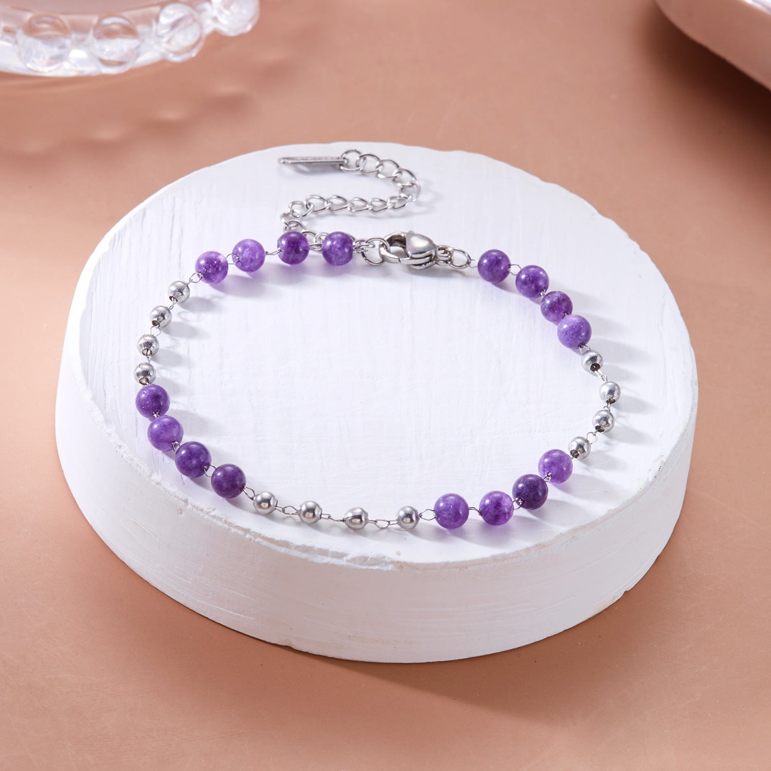 Wholesale Colorful Stainless Steel Beaded Bracelets