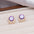 Wholesale  Luxury Full Diamond Versatile Zirconia Studs Geometric Shape Earrings