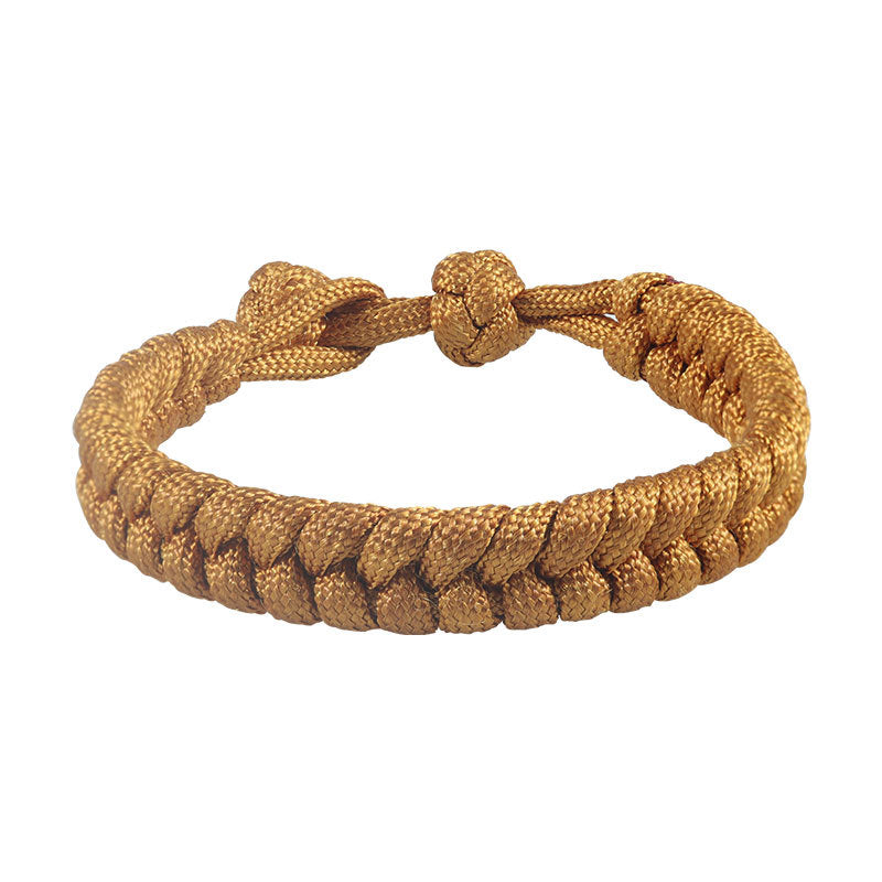 Wholesale solid color umbrella rope bracelet