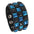 Wholesale Punk Multicolor Square Nail PU Bracelet Leather Bracelet