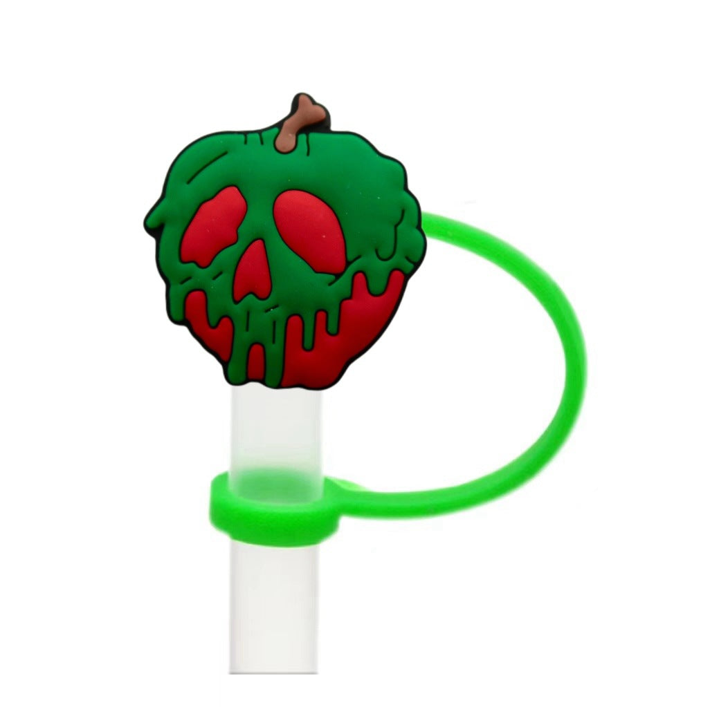 Wholesale 10pcs Christmas theme ideas 8/ 10mm Straw Cover Straw Tube Cap