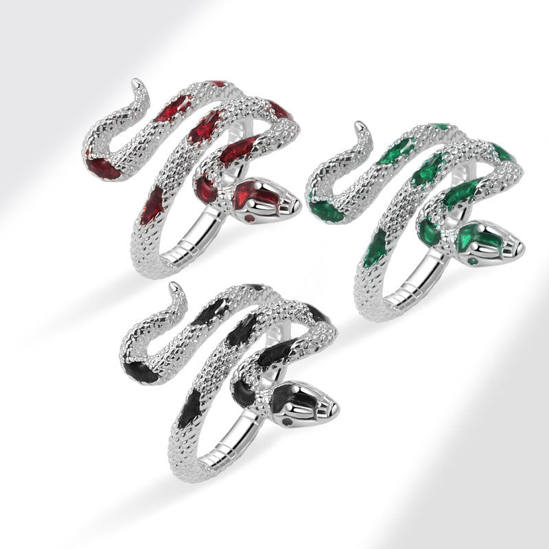 Wholesale Copper Adjustable Snake Ring - Everyday Fashion Accessory for Resale