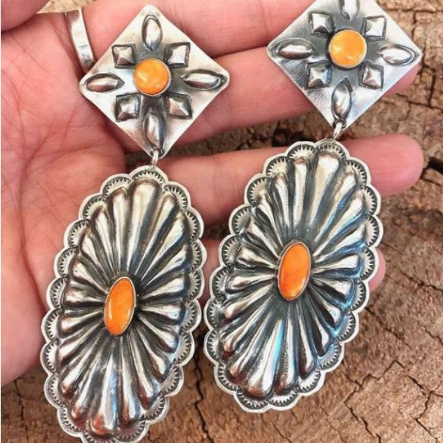 Wholesale Bohemian Drop of Glue Earrings