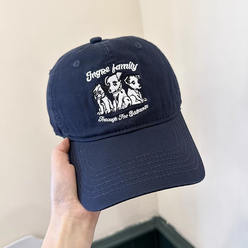 Wholesale Cute Cartoon Red Dalmatians American Vintage Baseball Cap