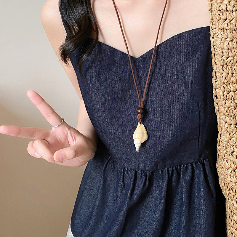 Wholesale  Starfish Long Necklace