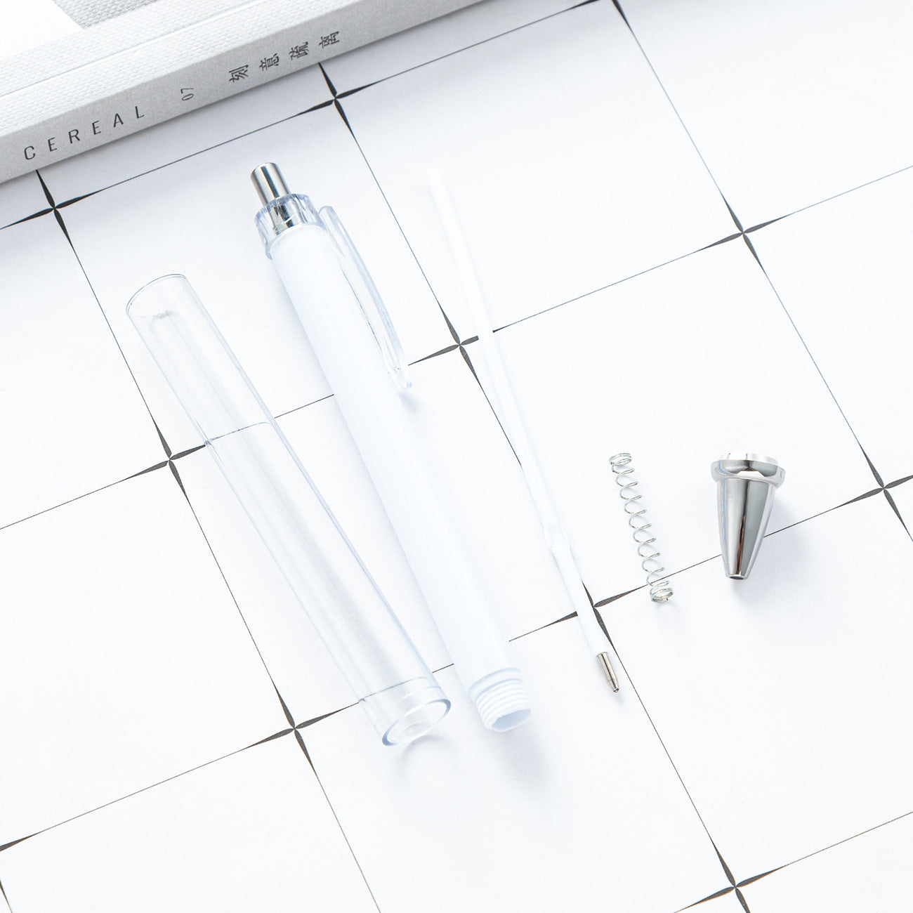 Wholesale Inner Rod insert paper roll paper plastic ballpoint pen