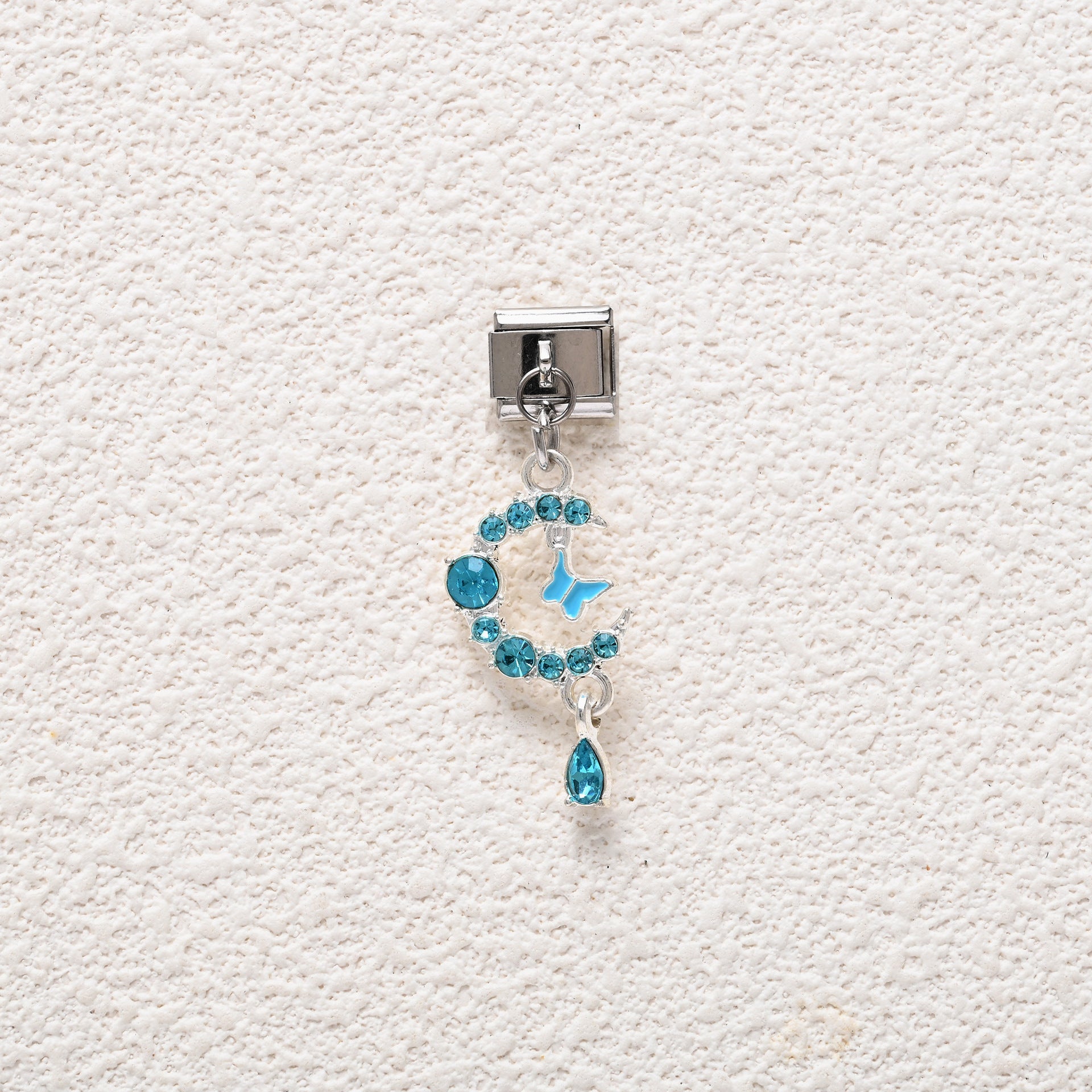 Wholesale  5pcs Italian Charm Bracelet 9mm DIY  Color  Creative Stainless Steel Composable Bracelet