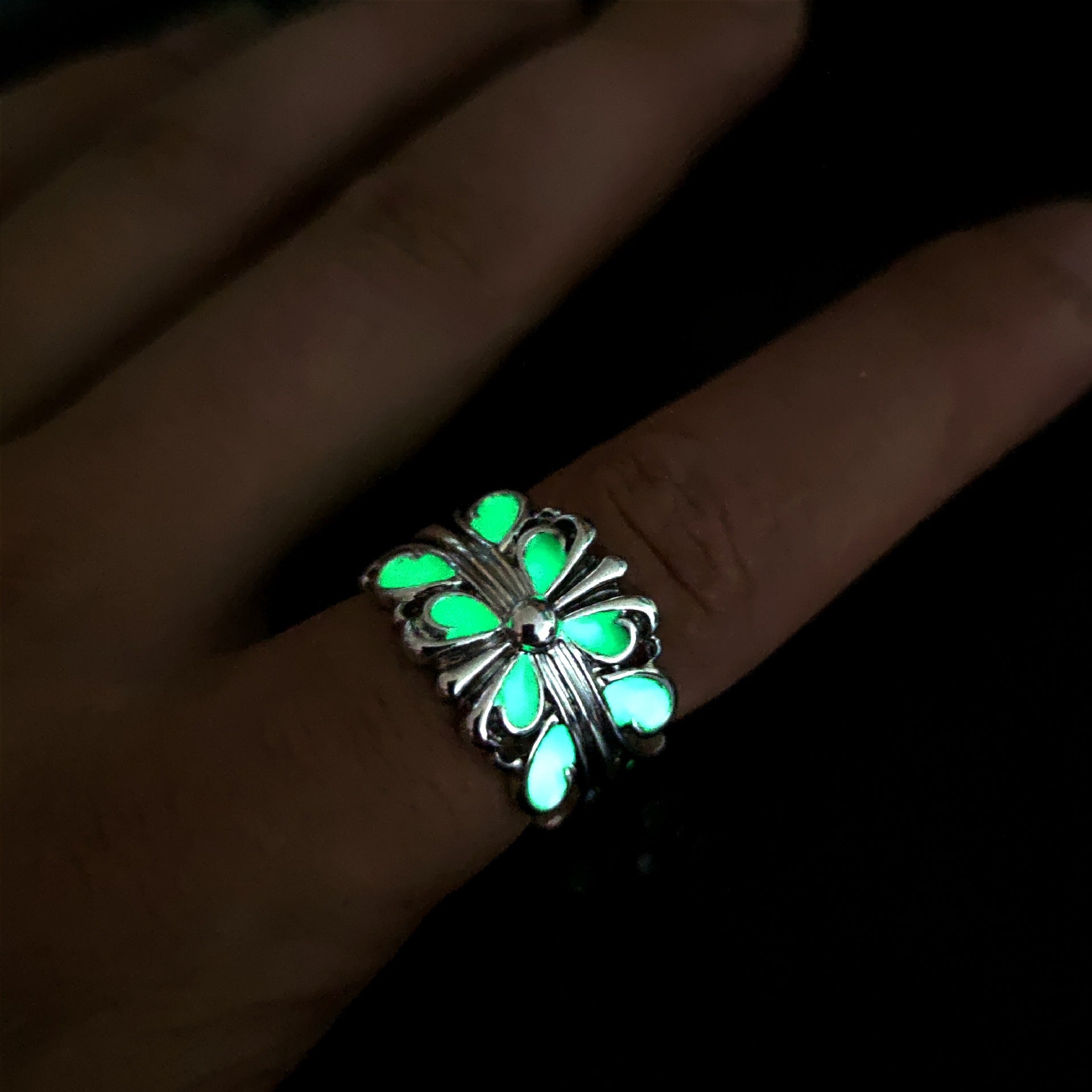 Wholesale  Luminous Heart Ring