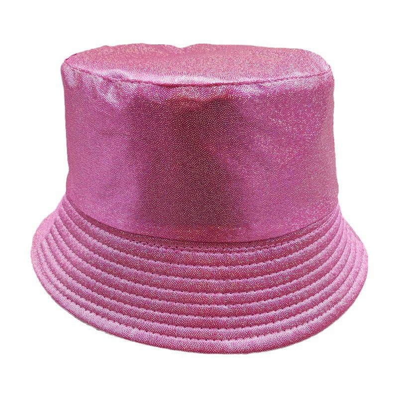 Wholesale  Leather Fisherman Hat Multicolor Trendy Sunscreen Waterproof Basin Hat Bucket Hat