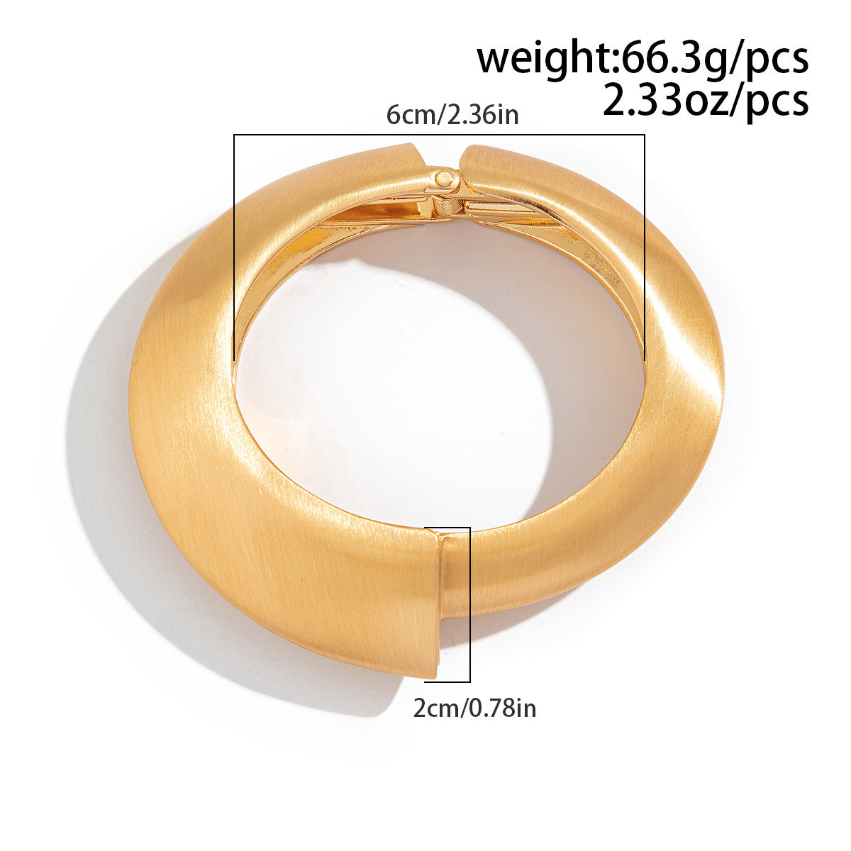 Wholesale Electroplated Metal Punk Irregular Wide Cuff Bracelet For Women Spring Clasp Stylish Fashion Accessory For Resale And Gift
