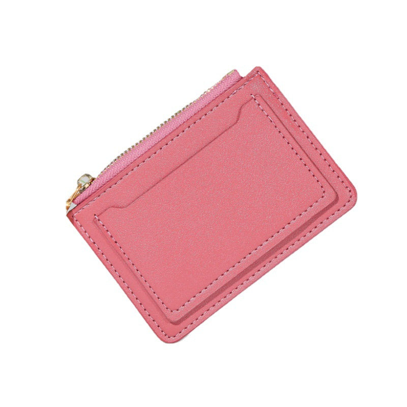 Wholesale Women's Ultra-thin Card Holder Candy Color Wallet