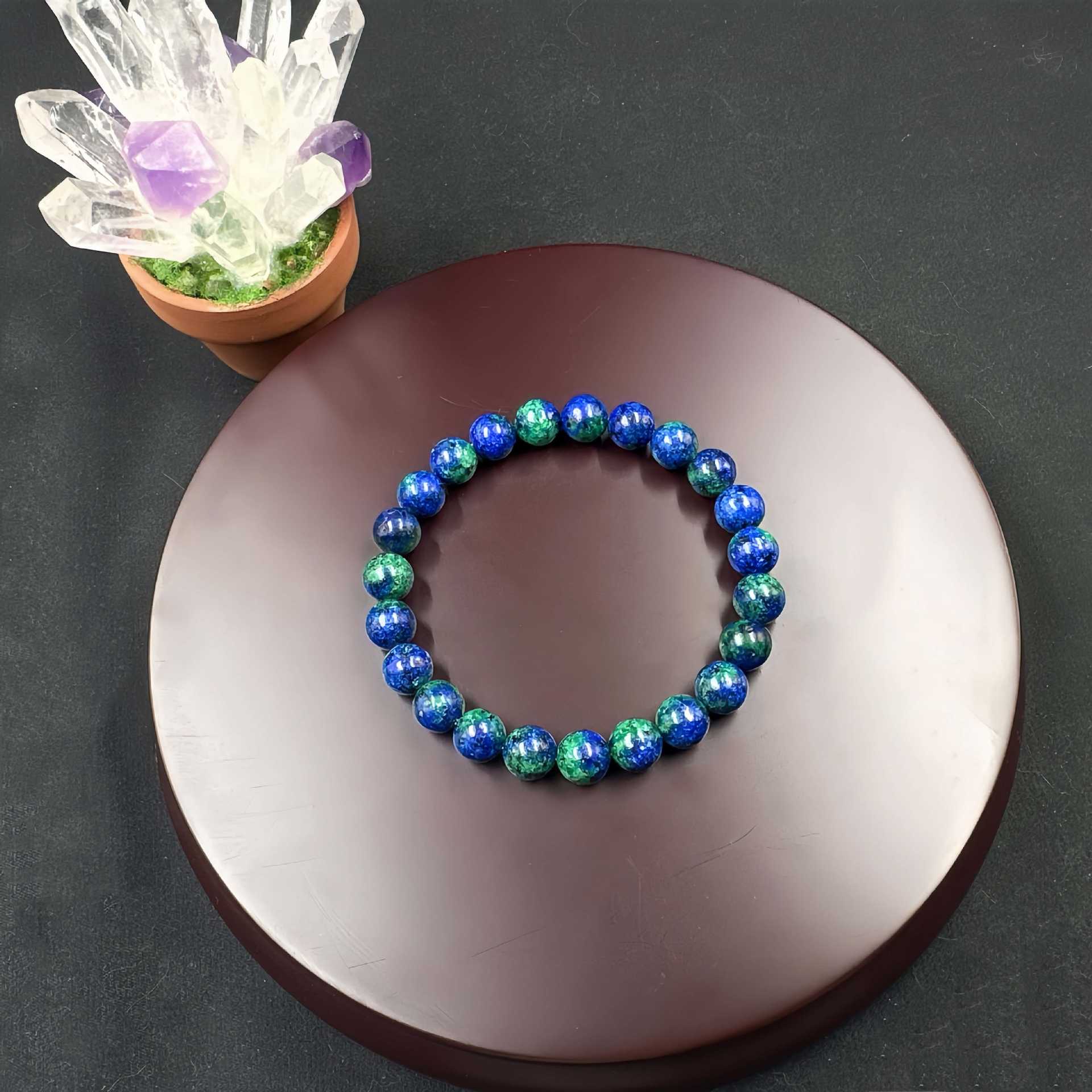 Wholesale Phoenix Lapis Lazuli Natural Stone Handmade Bracelet