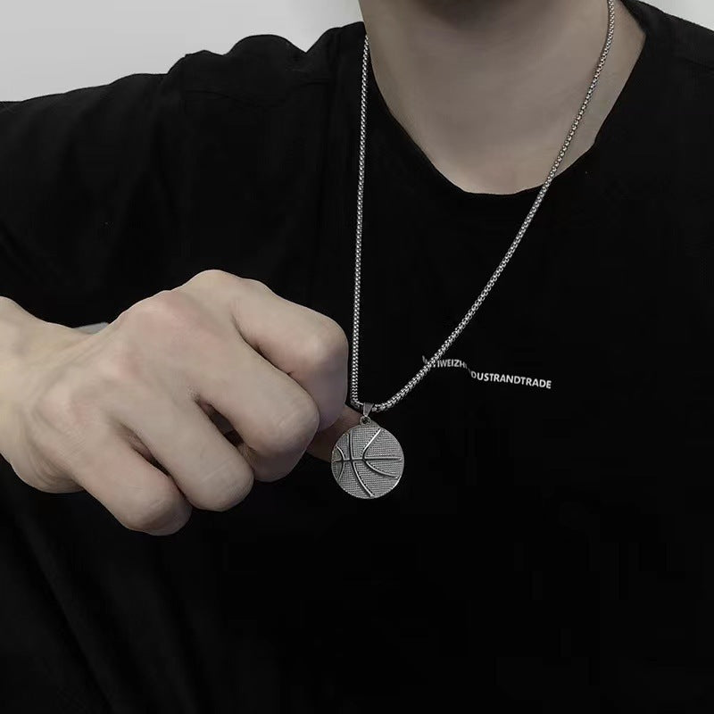 Wholesale Titanium Steel  Sports Style Versatile Necklace