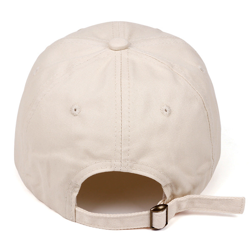 Wholesale Beige Retired Embroidered Baseball Cap Chic Outdoor Casual Sun Hat For Retirement Party Gift
