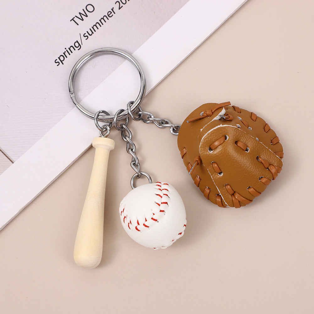 Wholesale  Creative Baseball Keychain
