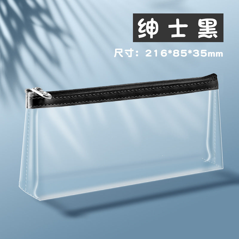 Wholesale Back to School transparent large capacity pencil case