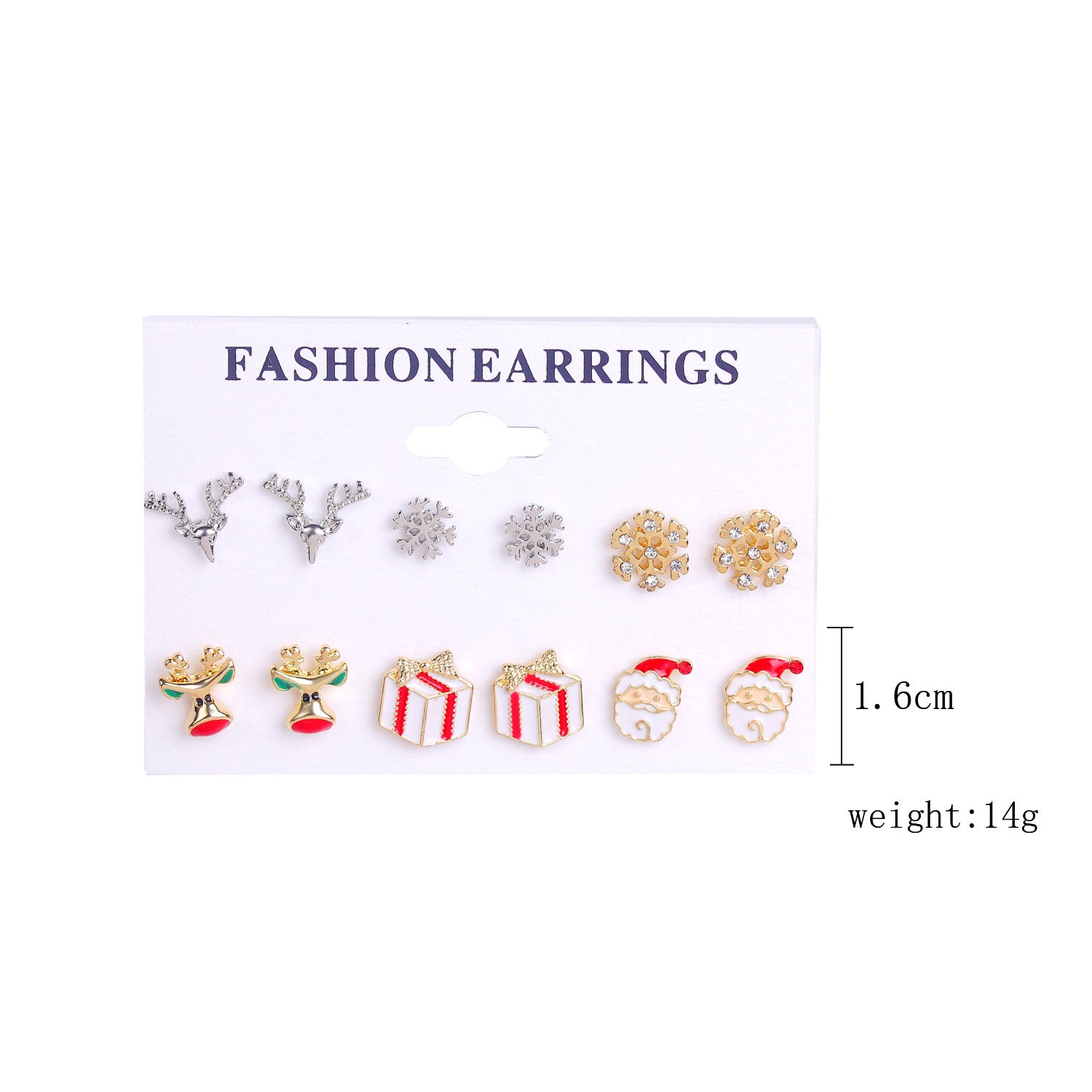 Wholesale Christmas Earrings Small Earrings Christmas Earrings