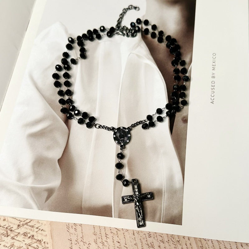 Wholesale Black Cross Necklace