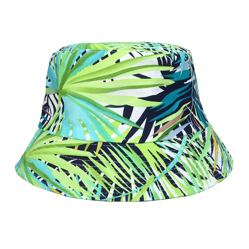 Wholesale  Coconut Leaves Cool Fisherman Hat Bucket Hat