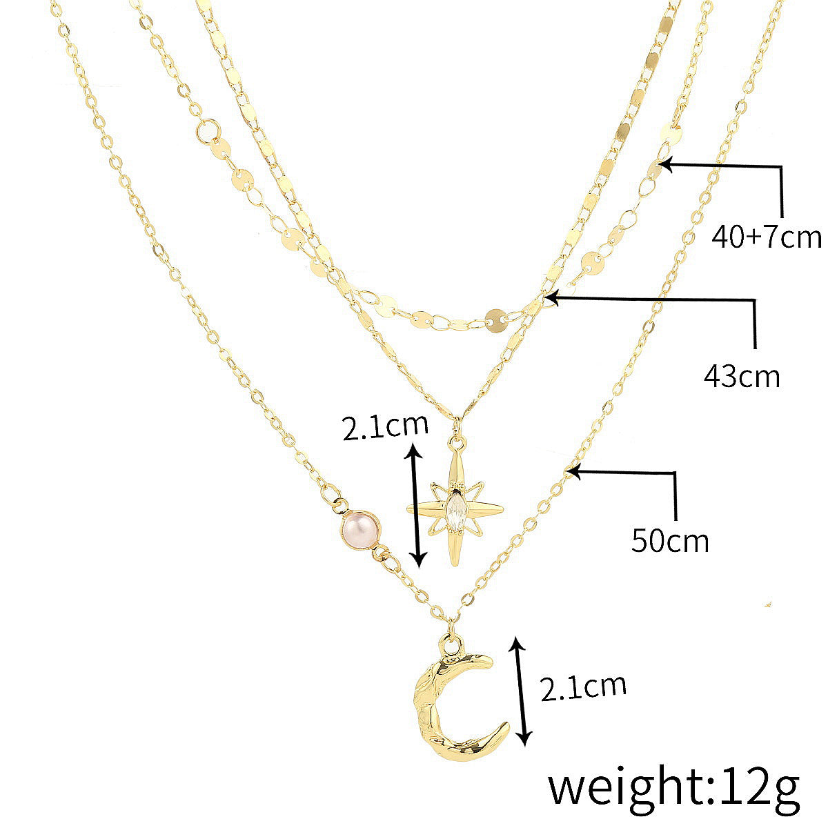 Wholesale alloy love-shaped necklace