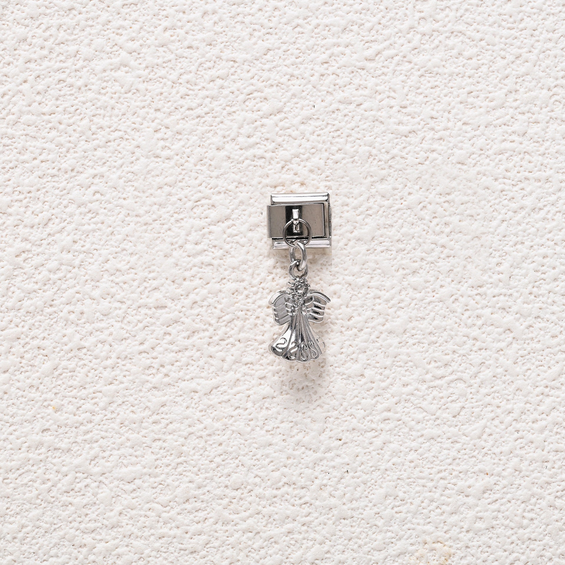 Wholesale 5pcs/ pack  9mm Italian Charm Starter Bracelets DIY square Single Section Creative Stainless Steel Composable Bracelet