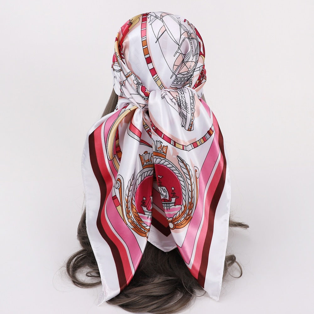 Wholesale 90* 90CM square scarf silk scarf