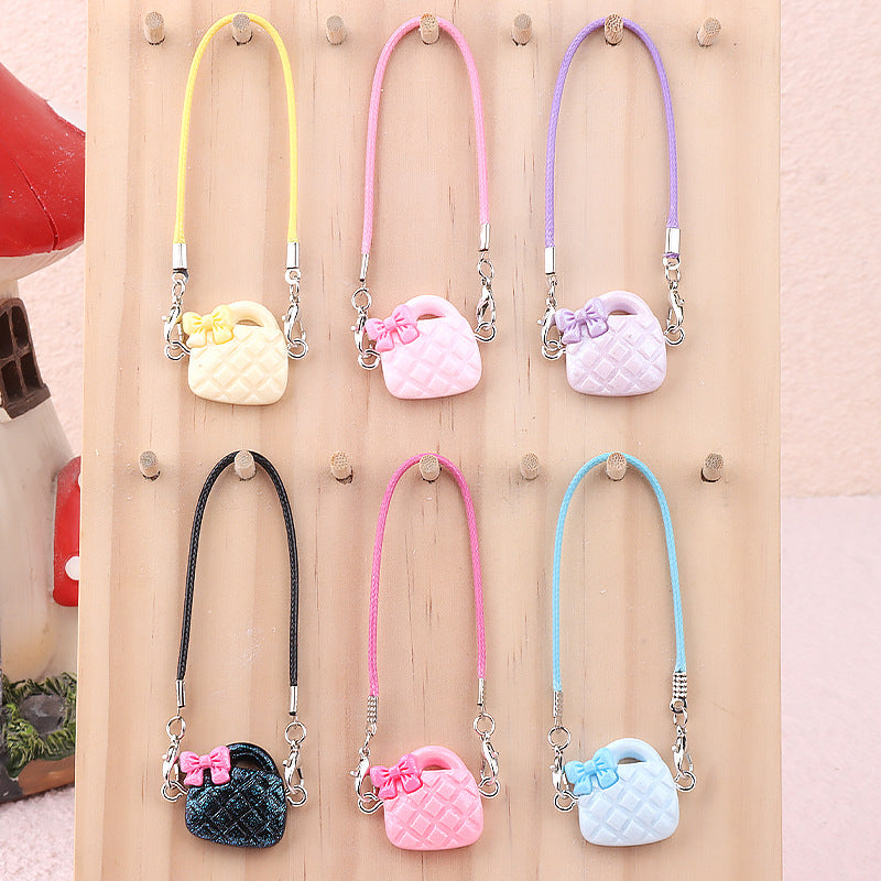 Wholesale Cute cartoon mini bag doll accessories