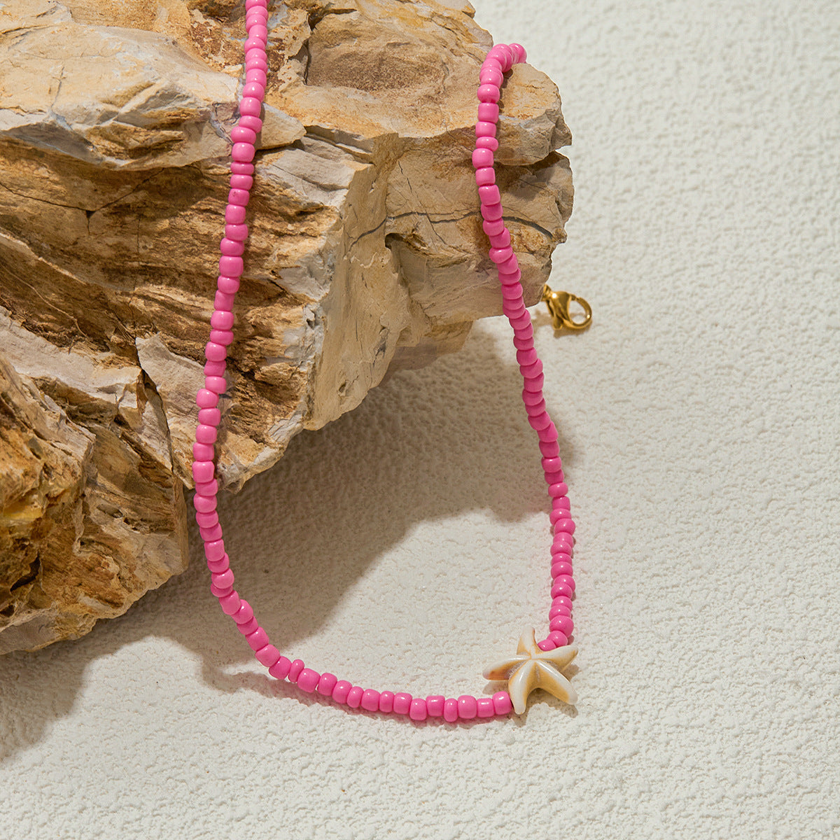 Wholesale 18K Gold Stainless Steel  Pearl Necklace Accessible Luxury Non-Fading Jewelry