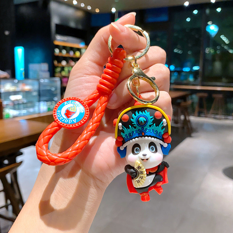 Wholesale Sports Panda Keychains Pendants ACC-KC-GongZ025