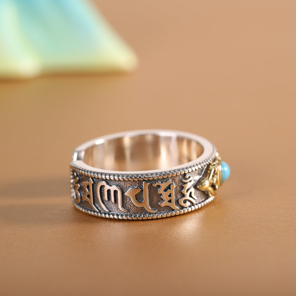 Wholesale retro Seiko pine stone diamond pestle ring