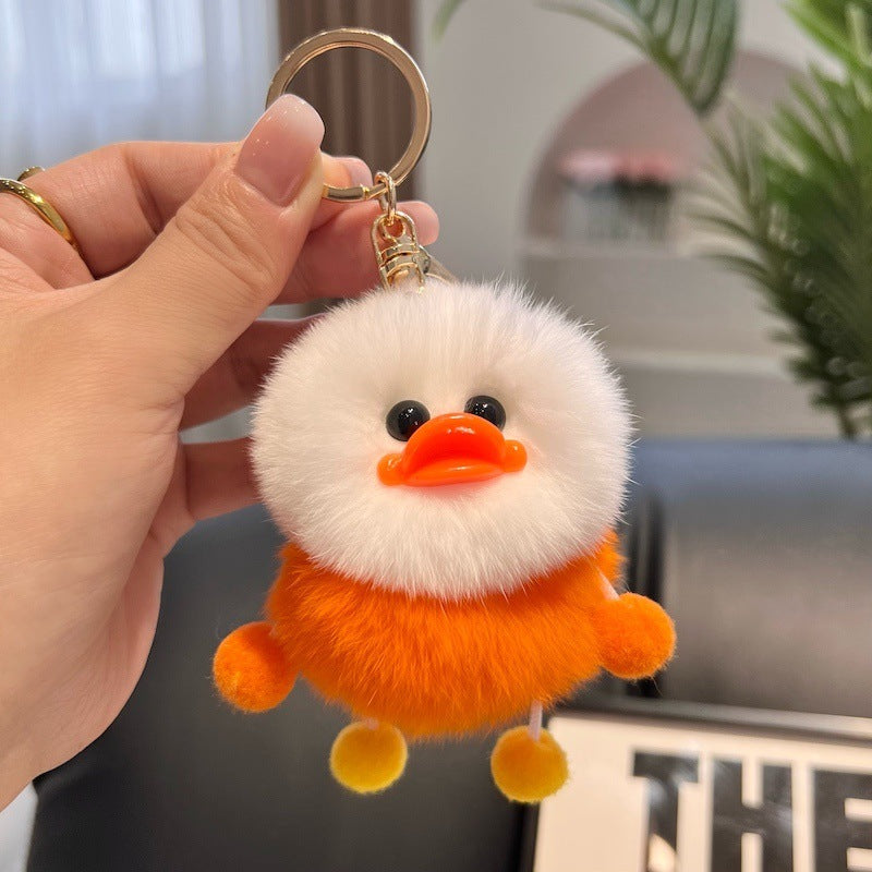 Wholesale Cartoon Little Duck Keychain  Cute Keychain