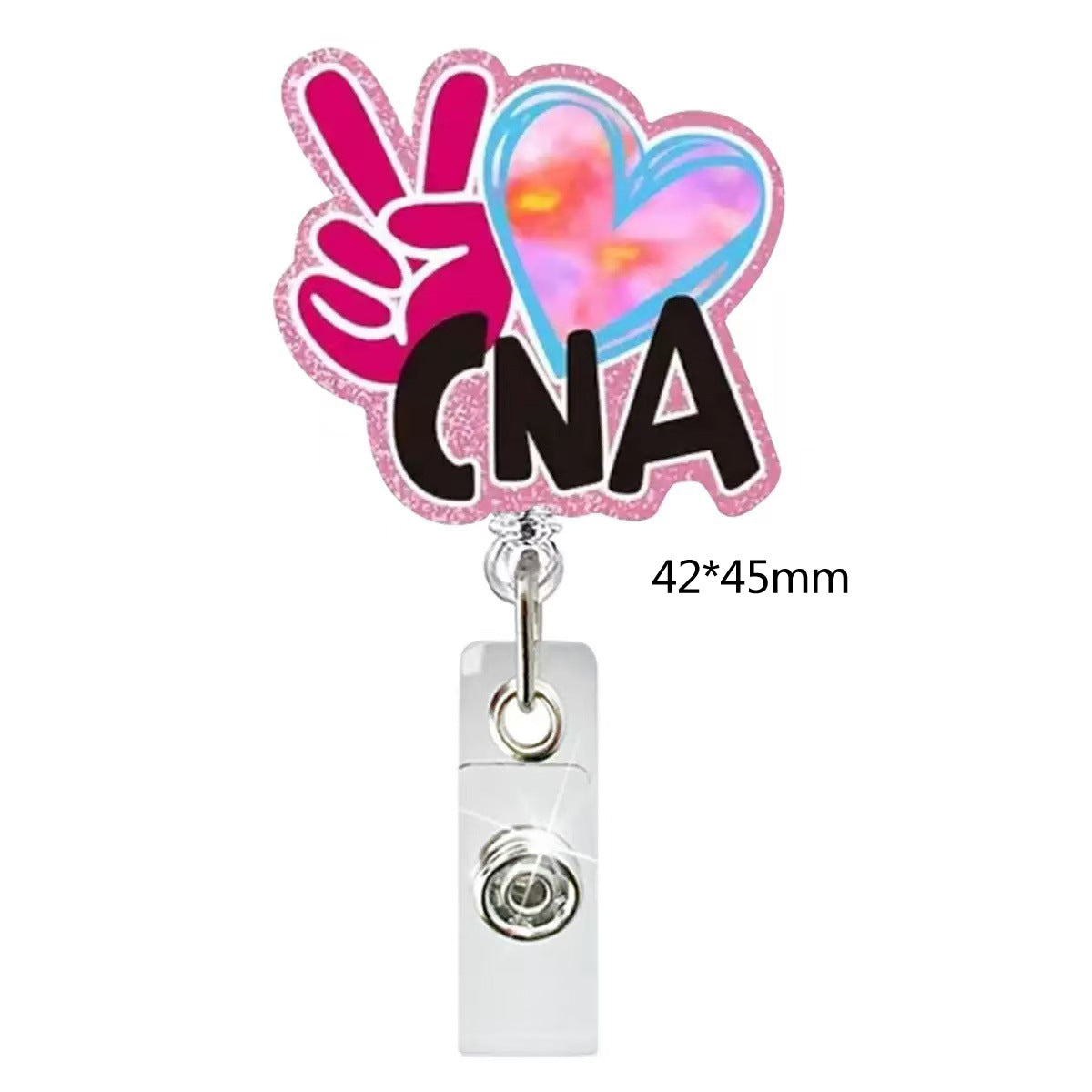 Wholesale cartoon pull-tab doctor and nurse name badges  Keychains