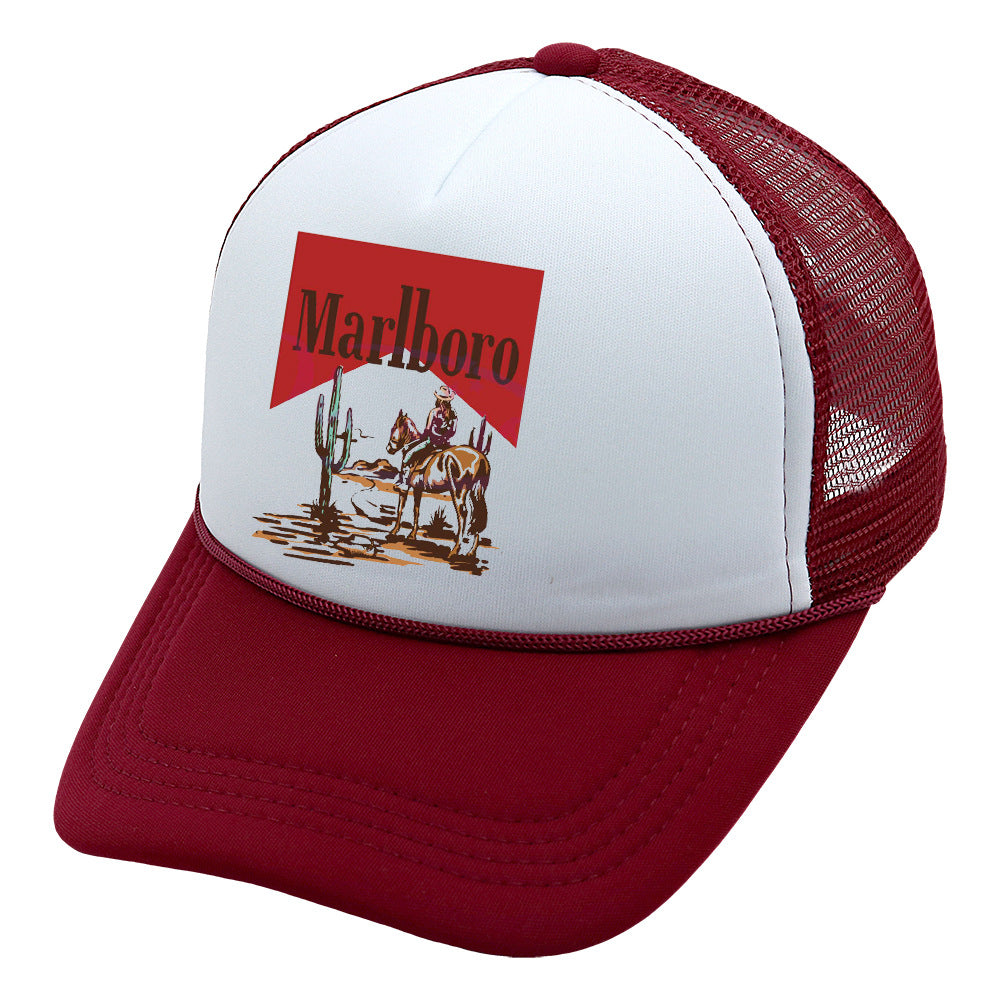 Wholesale Trucker Hat Cowboy Denim Baseball Cap Mesh Cap ACC-HT-HaiPu020