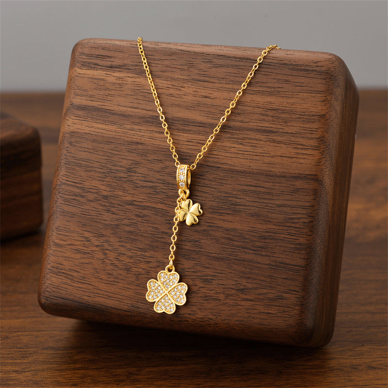 Wholesale High-grade Titanium Steel Necklaces ACC-NE-Quanx002