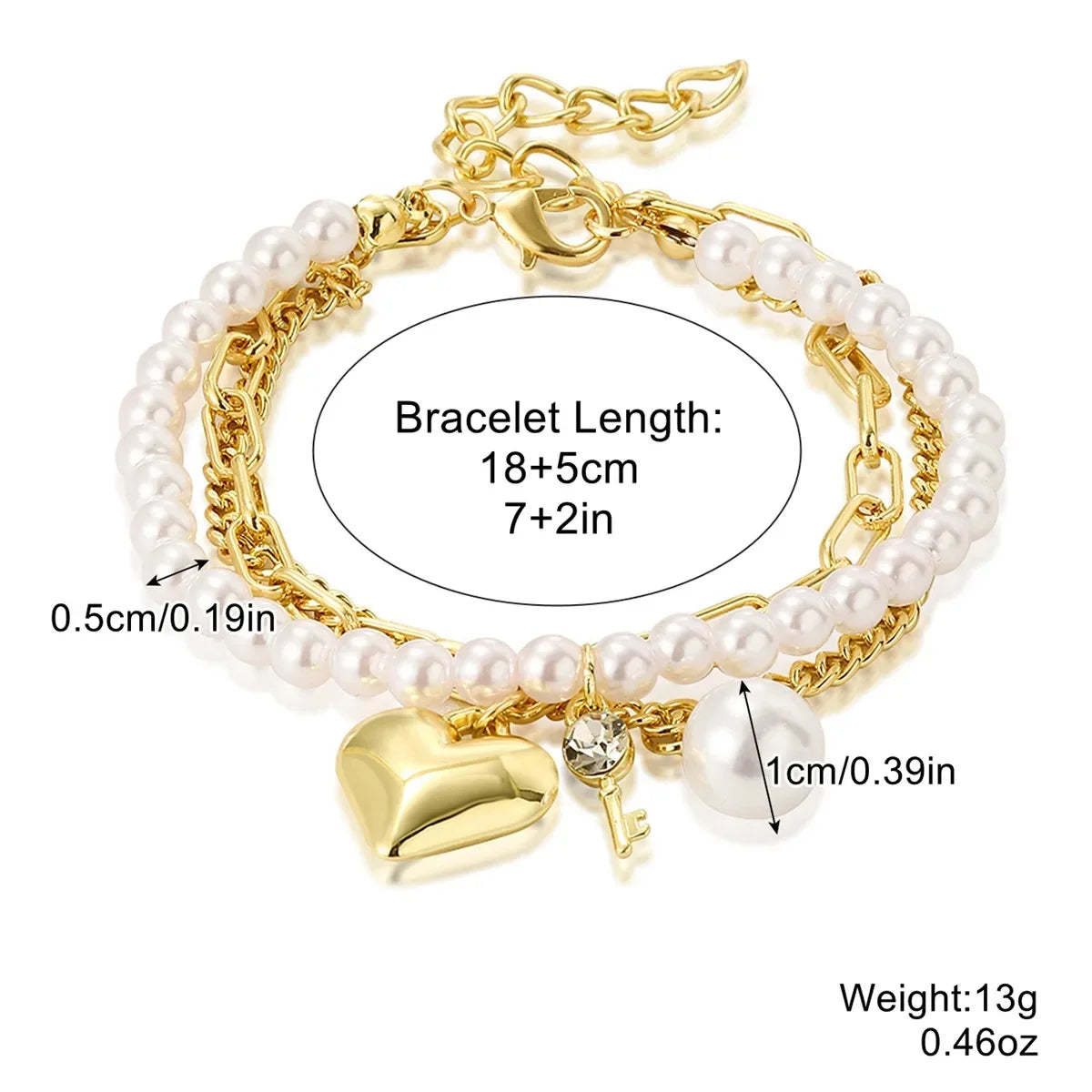 Wholesale  Multi-layer Pearl Bracelet