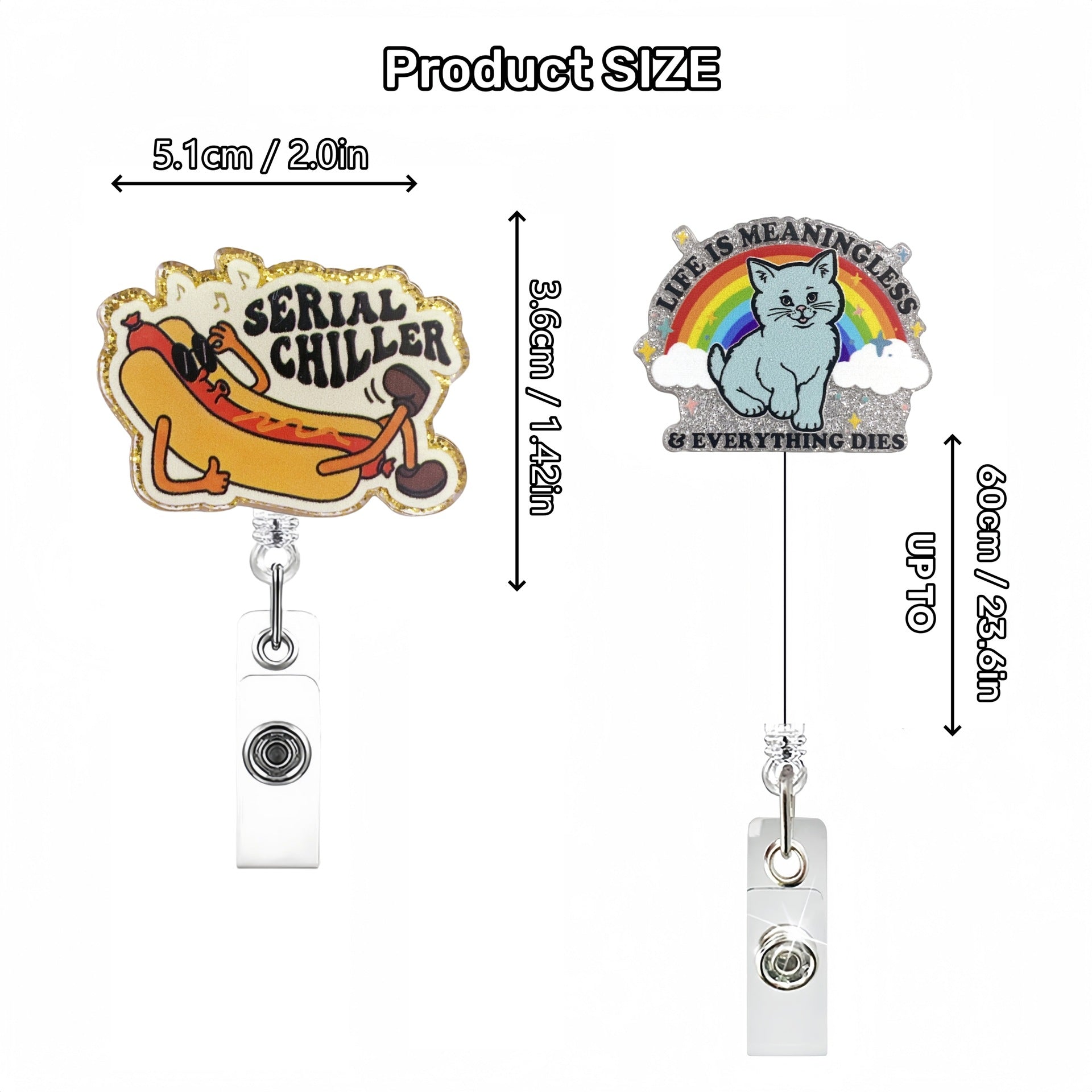 Wholesale Medical Student Badge Reels Keychains