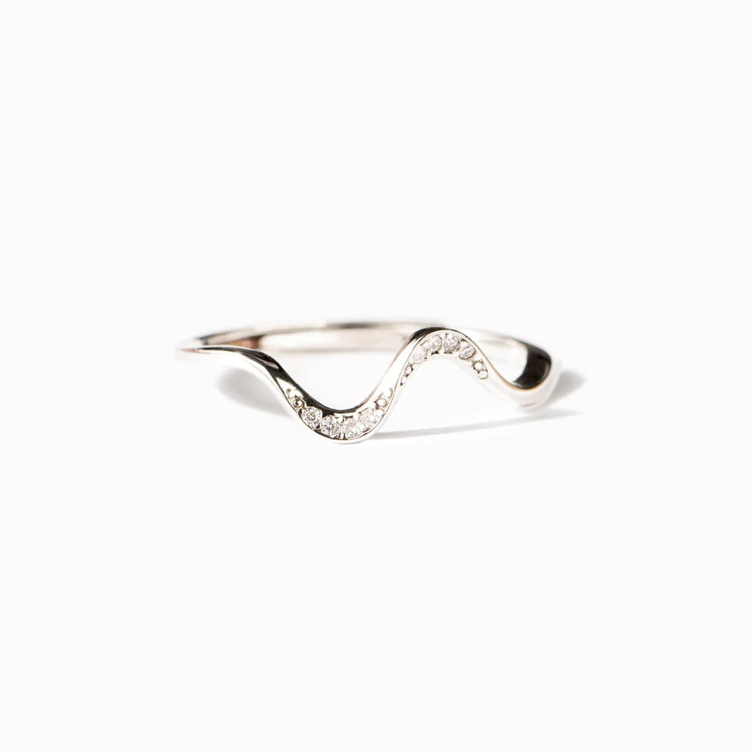 Wholesale 925 Sterling Silver Minimalist Wave Ring Women S Chic Jewelry Accessory For Everyday Gift