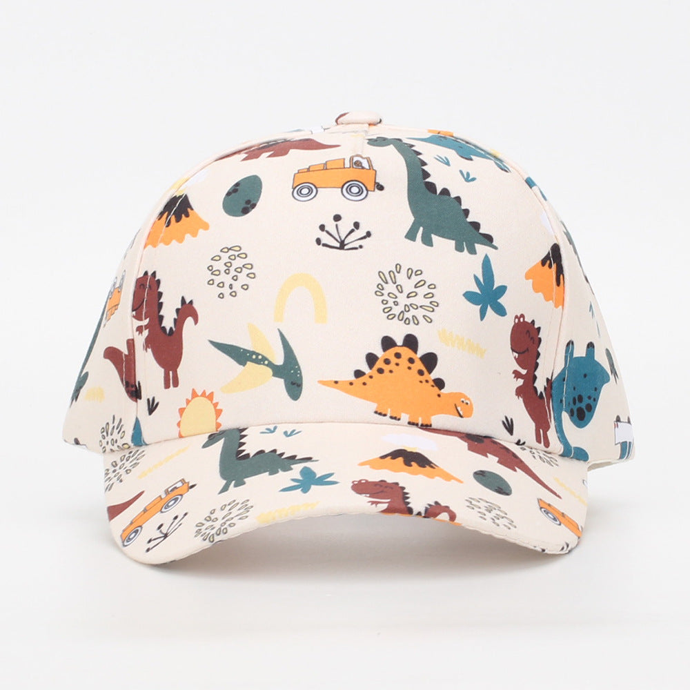Wholesale Children's Cartoon Animal Cute Dinosaur Baseball Cap Kids Hat ACC-KH-JingHong003