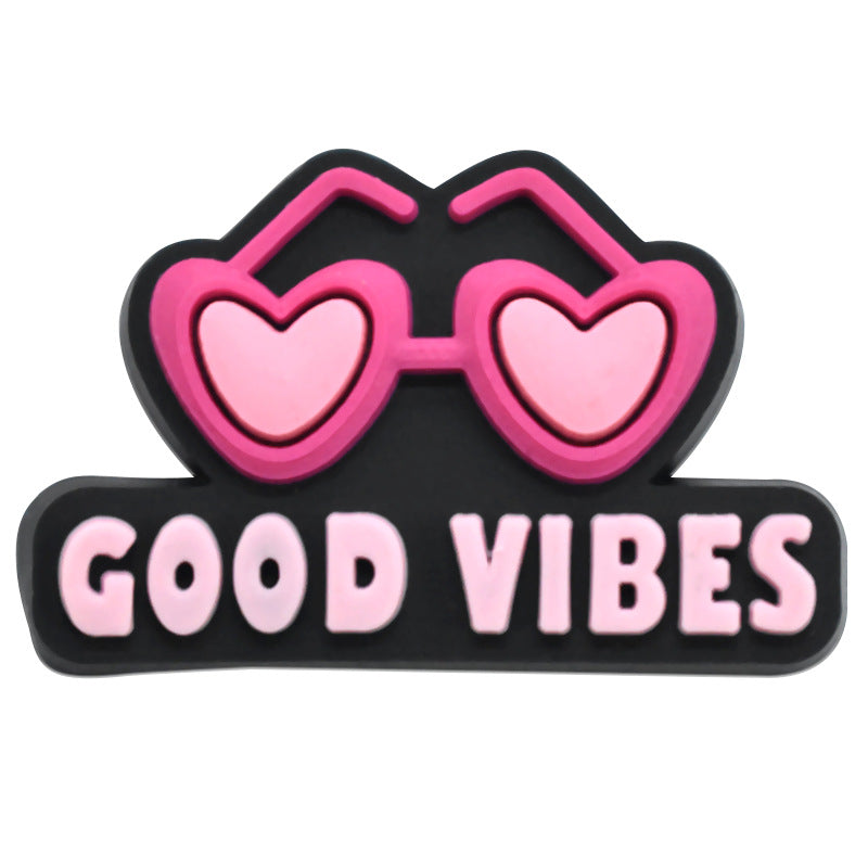 Wholesale Random 100pcs Pink Denim Series Shoes Accessories Shoes Charms ACC-SC-RYY051