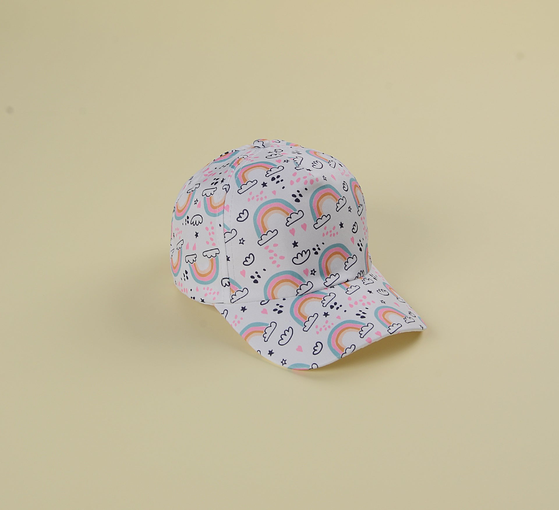 Wholesale Children's Cartoon Print Baseball Cap Sun Hat Peaked Cap Kids Hat ACC-KH-Ququ001