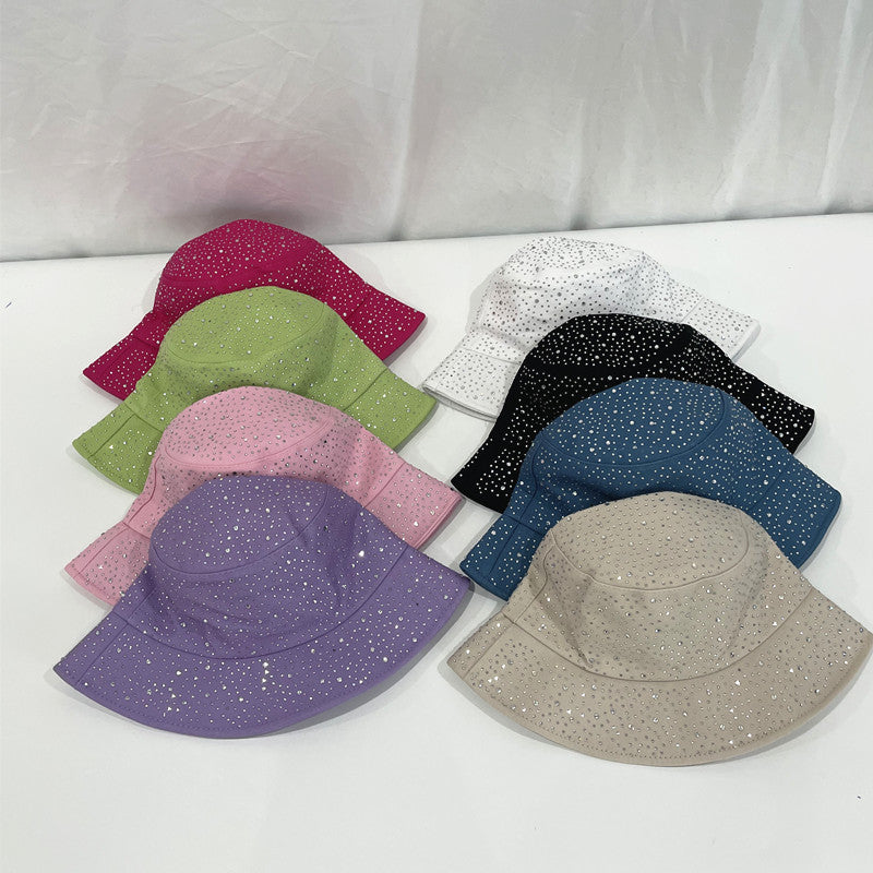 Wholesale Starry Rhinestone Bucket Hat ACC-HT-YunDa001