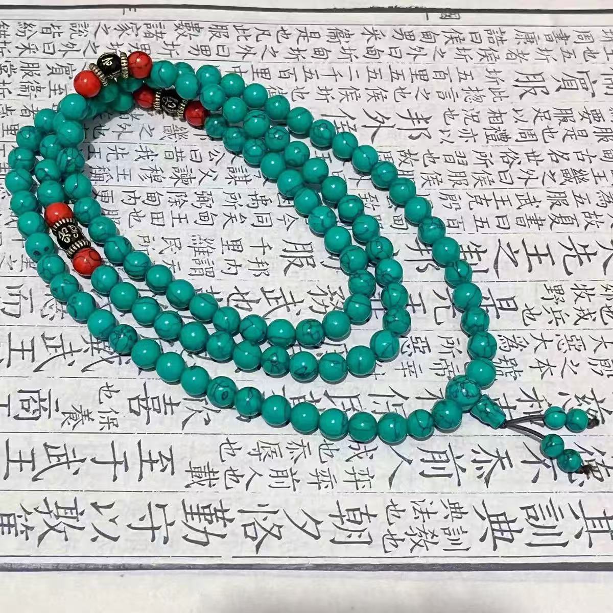 Wholesale Turquoise Beaded Bracelet Tibetan Style Jewelry Accessory for Everyday Wear