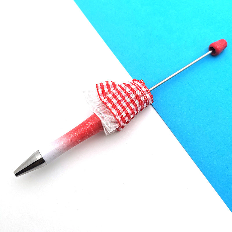 Wholesale Beadable Pens Lattice Lace Cartoon Pen DIY Beaded Pen ACC-PN-QianCai001